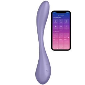Satisfyer G-Spot Flex 5+ smart ohybný G bod vibrátor fialový