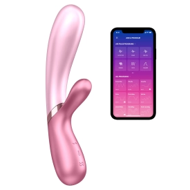 Satisfyer Hot Lover smart vibrátor s ohrevom ružový