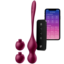 Satisfyer Love Birds Vary Smart bezdrôtové vibračné guličky s meniteľným závažím