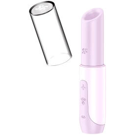 Satisfyer Secret Kiss pulzačný a vibračný stimulátor ružový