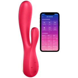 Satisfyer Mono Flex smart vibrátor lososovo ružový