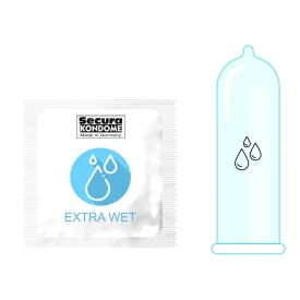 Secura Extra Wet extra lubrikované kondómy 1 ks