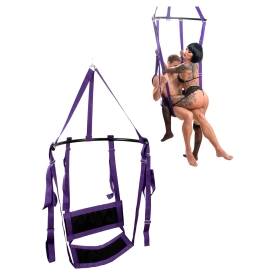 Fuck Swing fialová hojdačka na sex