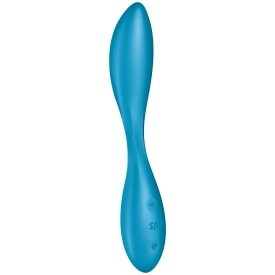 Satisfyer G-Spot Flex 1 polohovateľný vibrátor modrý