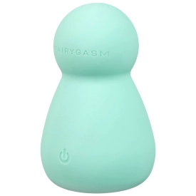 FairyGasm Applust mini vibračný silikónový stimulátor zelený
