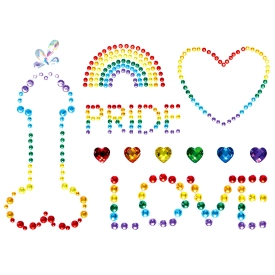 Pride Body Jewels dúhové šperky na telo