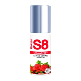 Ochutený lubrikačný gél Jahoda S8 125 ml
