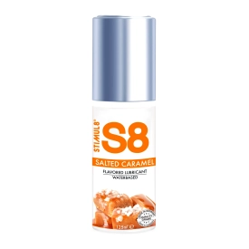 Ochutený lubrikačný gél Slaný Karamel S8 125 ml