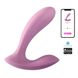Nositeľný smart vibrátor ružový Svakom Erica
