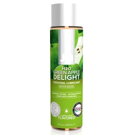 Ochutený lubrikant Zelené Jablko 120 ml JO H2O Green Apple