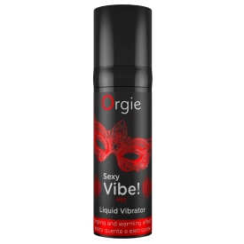 Extra silný hrejivý brnivý stimulačný gél jahoda Brazilian Experience Sexy Vibe! 15 ml