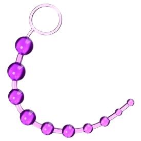 Análne guličky Thai Beads fialové
