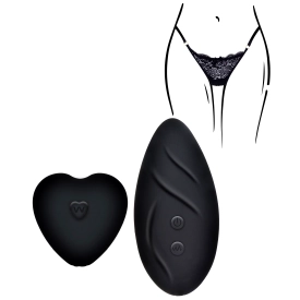 Vibrátor do nohavičiek na diaľkové ovládanie s nohavičkami Angel Panty Vibe