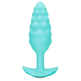 Vibračný análny kolík B-Vibe Bump tyrkysový