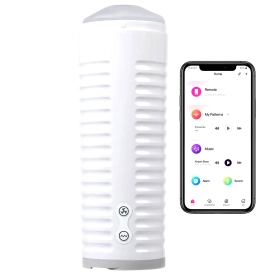 Smart vibračný sací masturbátor s pulzáciami Lovense Max 2