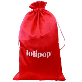 Úložné vrecko Lolipop – stredné červené